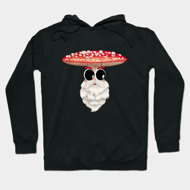 Santa Muscaria Hoodie by Wirrr4U